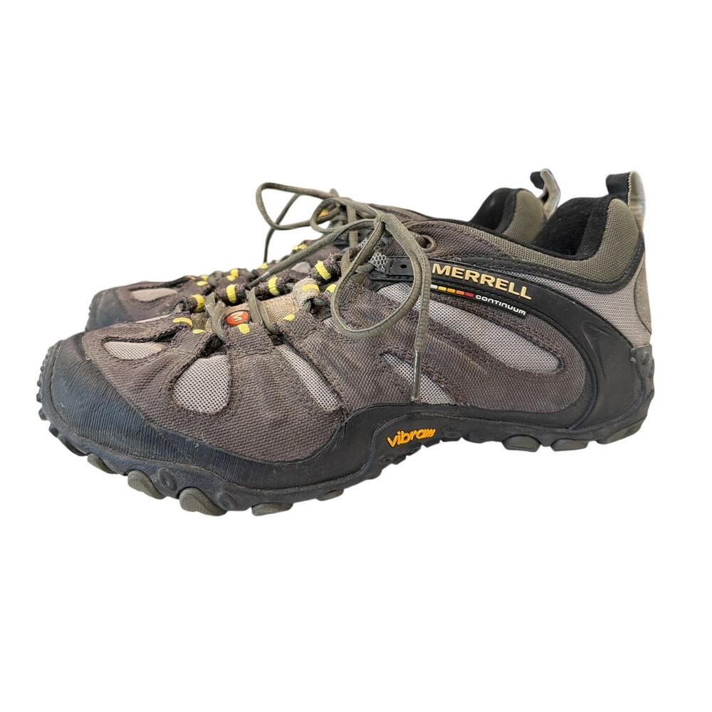 Merrell Chameleon II Slam hiking shoes Sz 11.5 Vibram rubber soles Outdoor